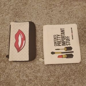Ipsy Bags Canvas Makeup Vibes Set